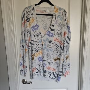 Disney Graphic Cardigan with Animal Friends Print